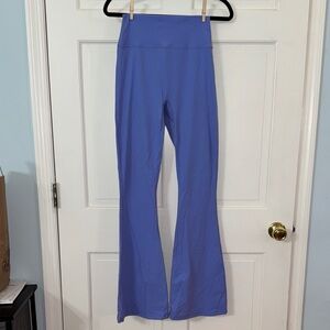 BuffBunny Women's Blue Flare Pants